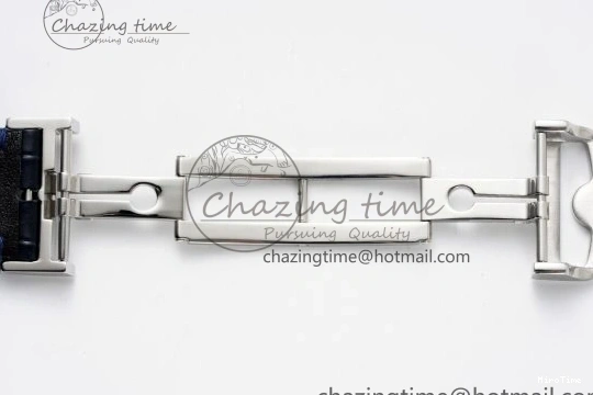 MIROTIME 0408 Portuguese Chrono IW3716 RSF 1:1 Best Edition Blue Dial on Black Leather Strap A RelaxedFit 7045